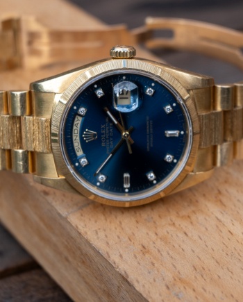 day date bleu dial 36mm vintage